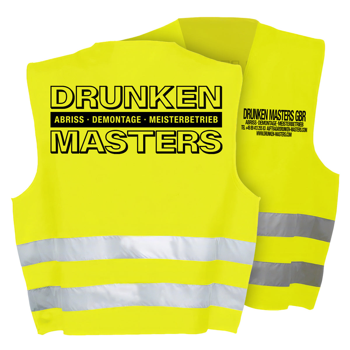 Drunken Masters Warnweste 2.0