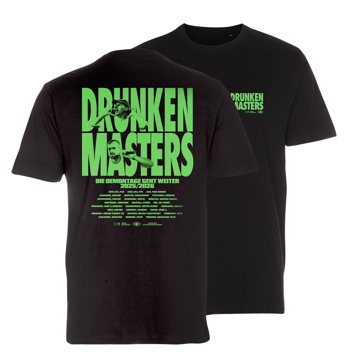 Drunken Masters "DDGW Tour" Shirt