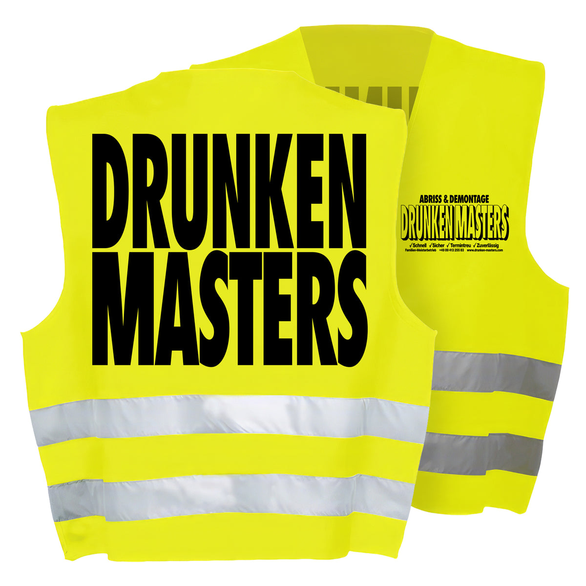 Drunken Masters Warnweste 2.1